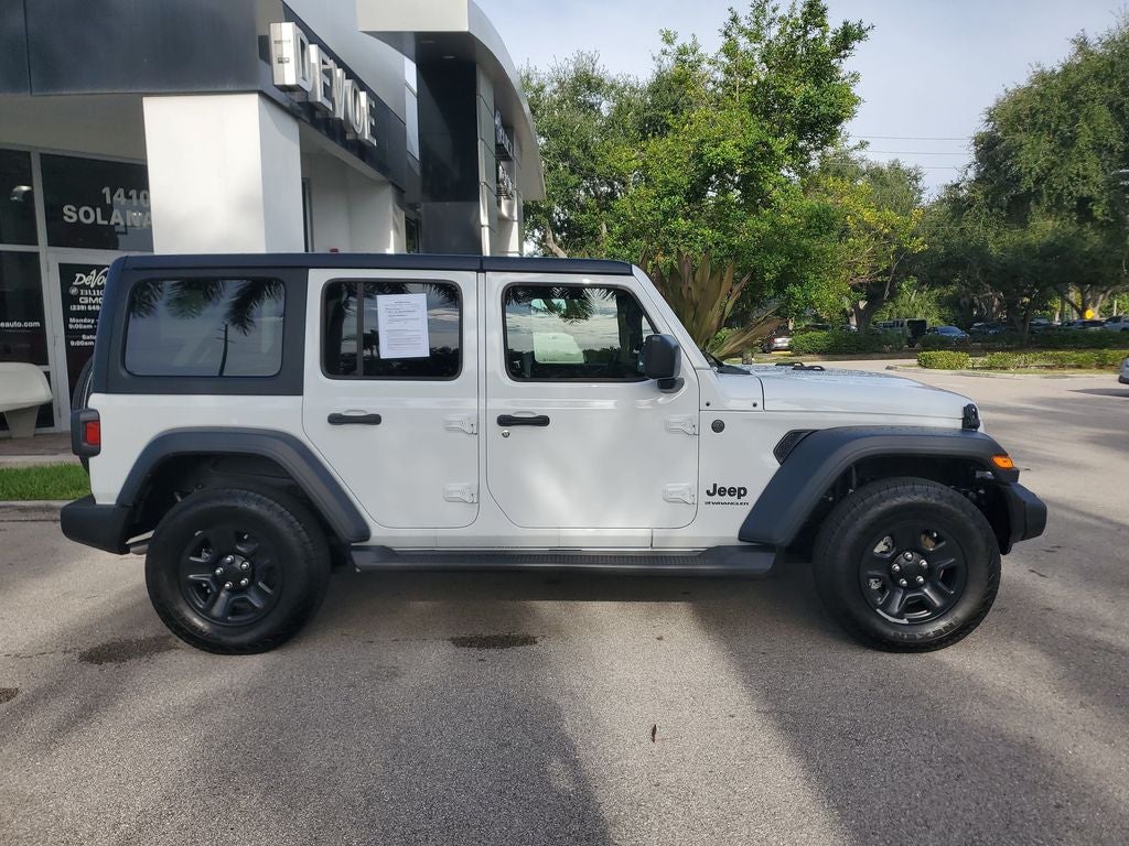 2026 Jeep Wrangler 4-Door Sport