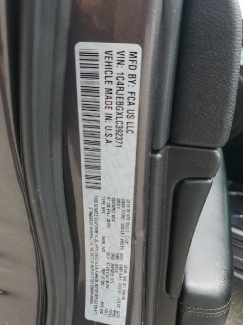 2020 Jeep Grand Cherokee Limited 4x2