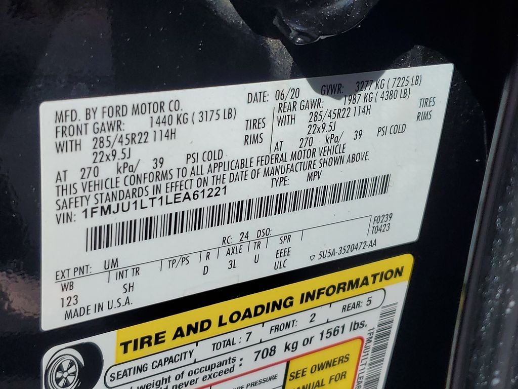 2020 Ford Expedition Platinum