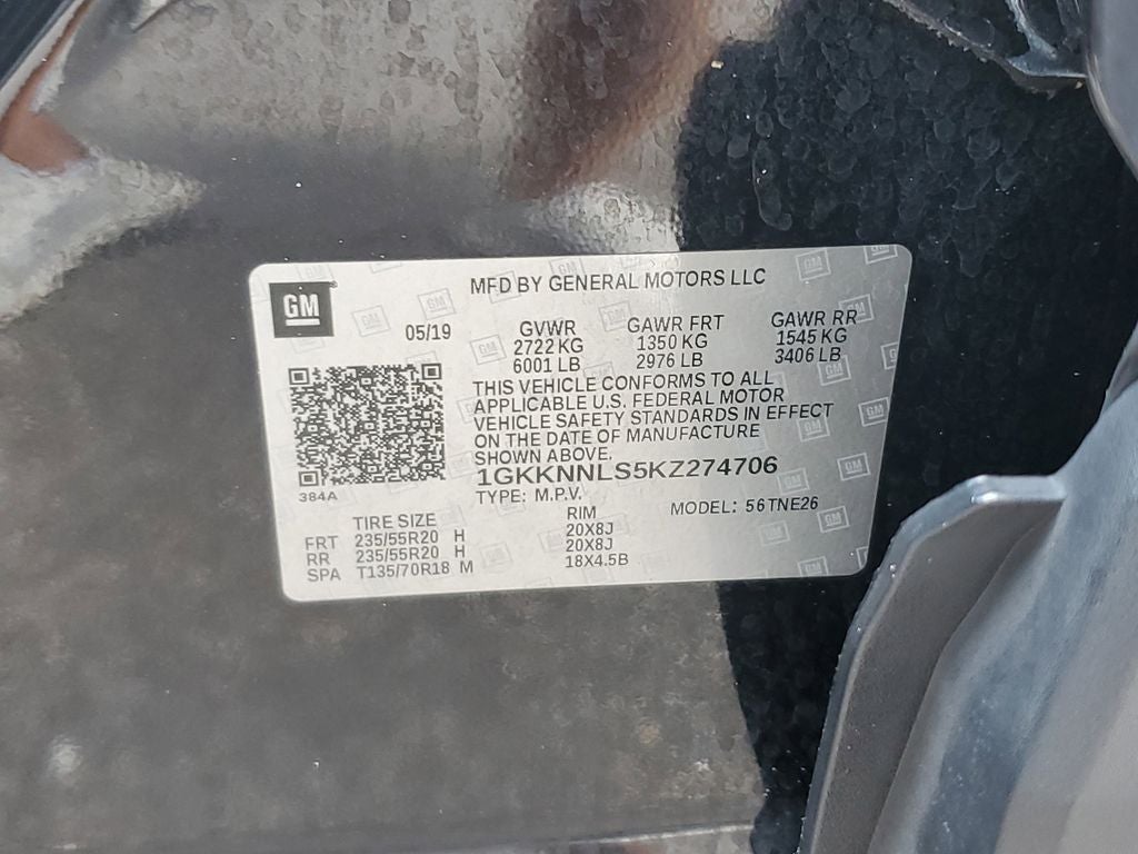 2019 GMC Acadia SLT