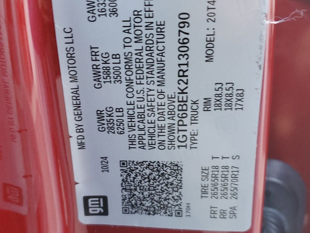 2024 GMC Canyon Elevation