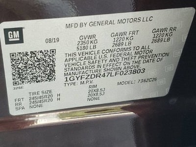 2020 Cadillac XT4 AWD Premium Luxury