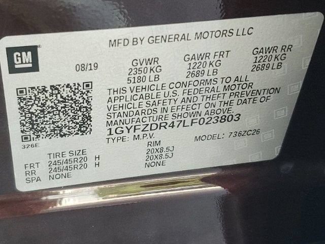 2020 Cadillac XT4 AWD Premium Luxury