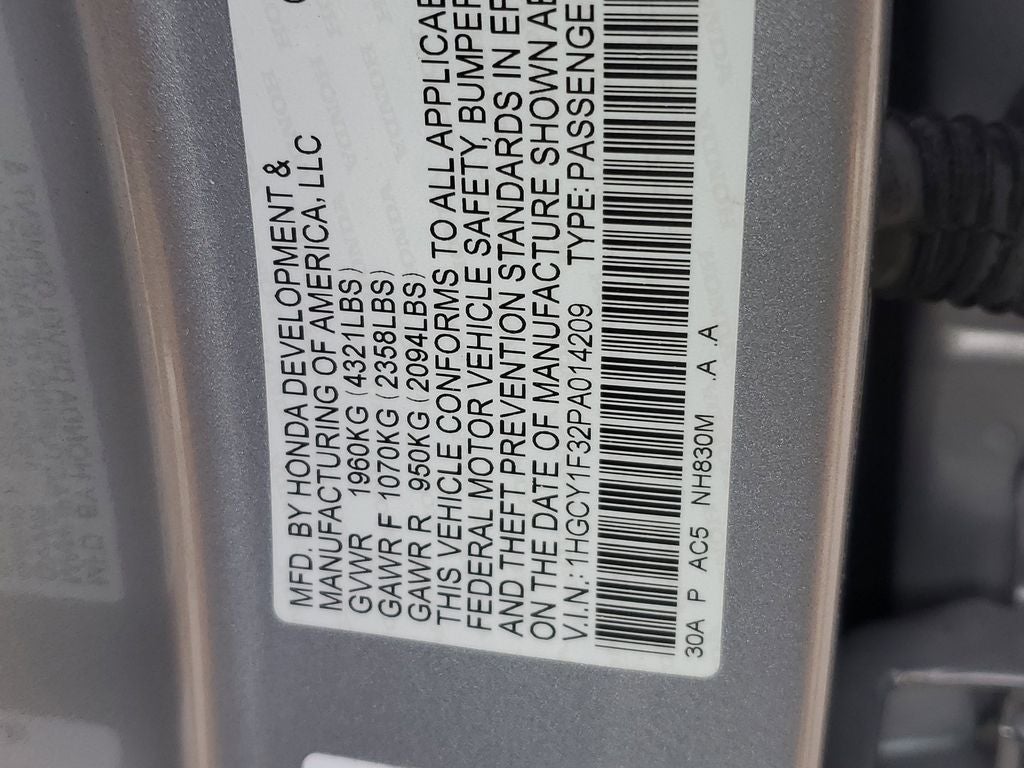 2023 Honda Accord EX