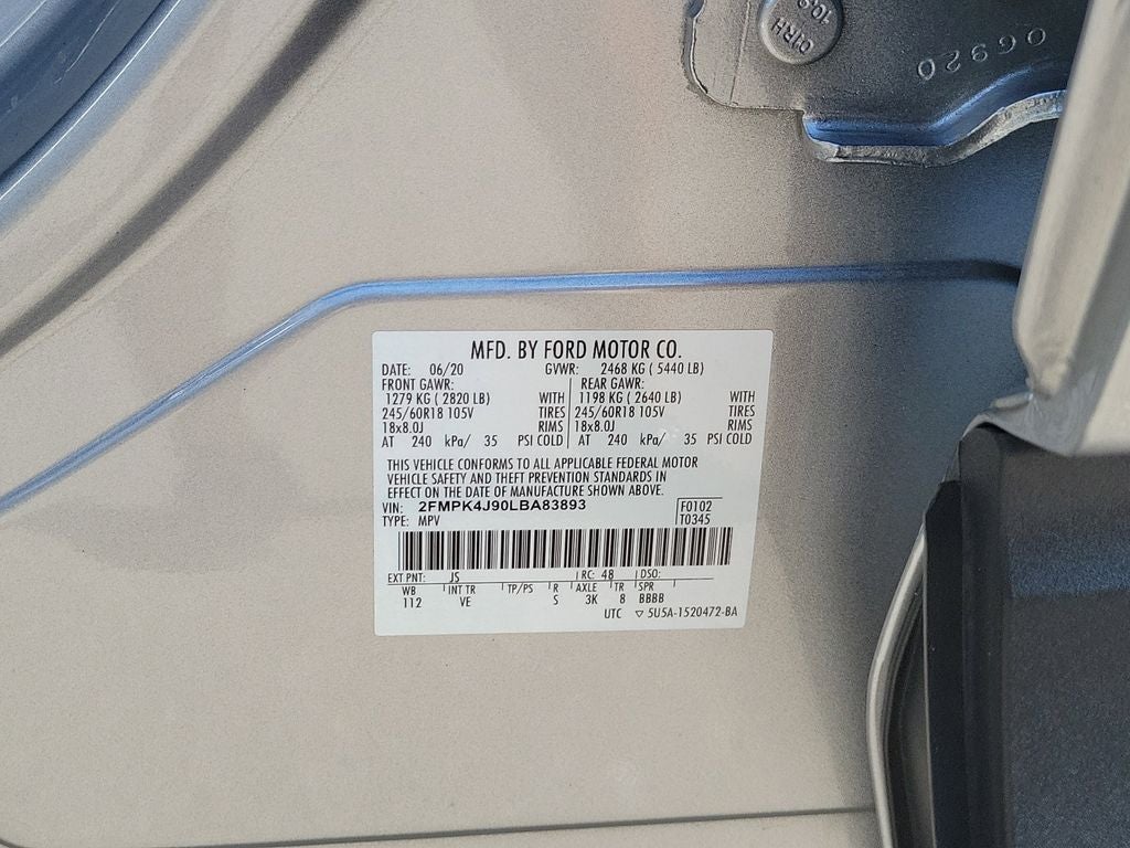 2020 Ford Edge SEL