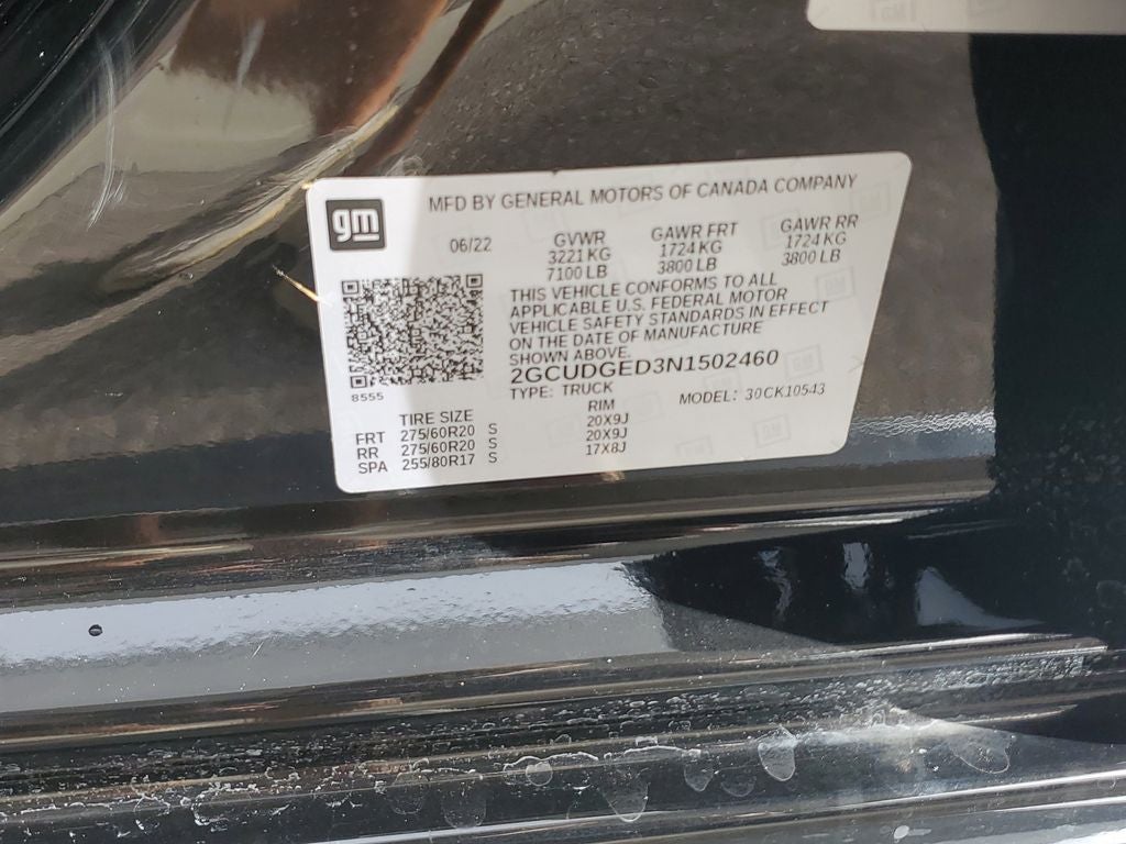 2022 Chevrolet Silverado 1500 LTZ