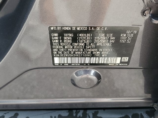 2019 Honda HR-V LX