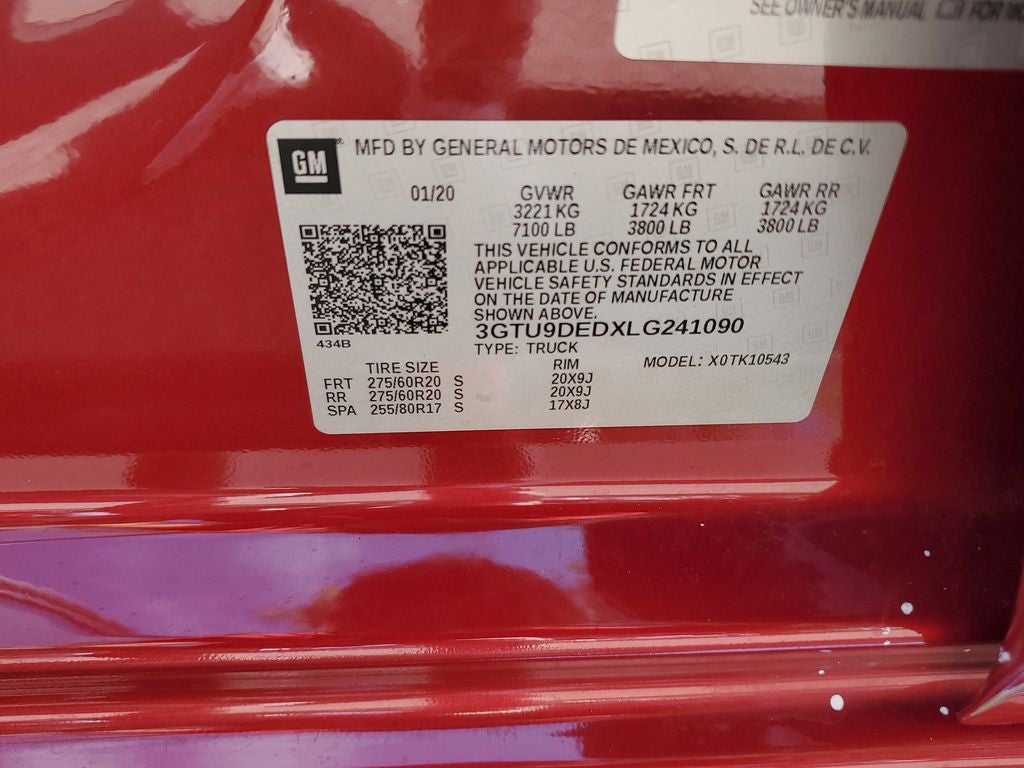 2020 GMC Sierra 1500 SLT