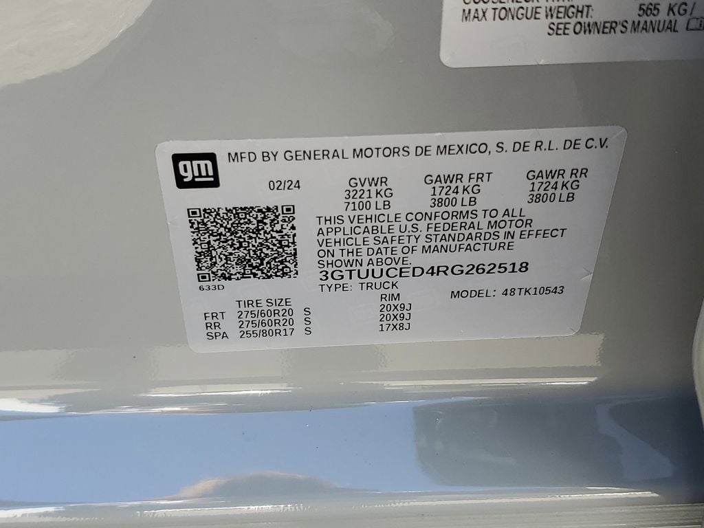 2024 GMC Sierra 1500 Elevation