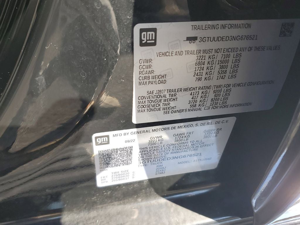 2022 GMC Sierra 1500 SLT