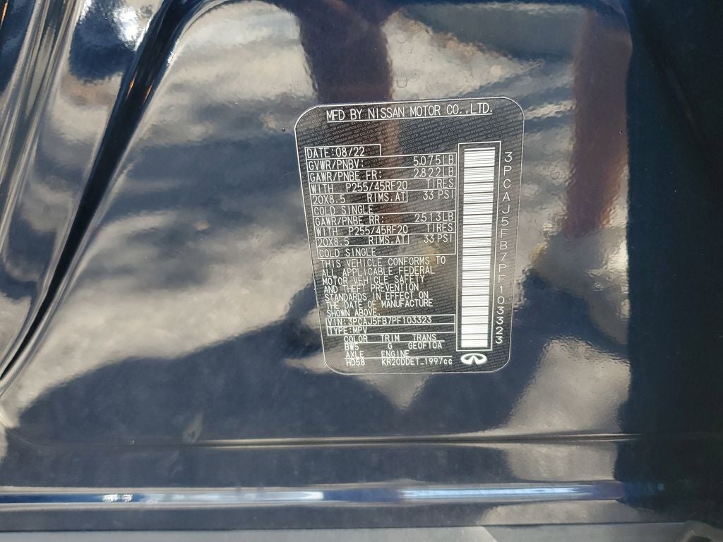 2023 INFINITI QX50 SPORT