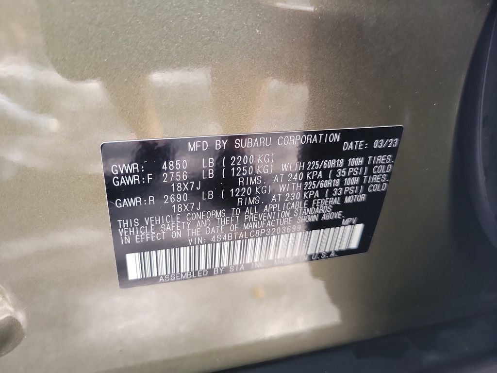 2023 Subaru Outback Onyx Edition