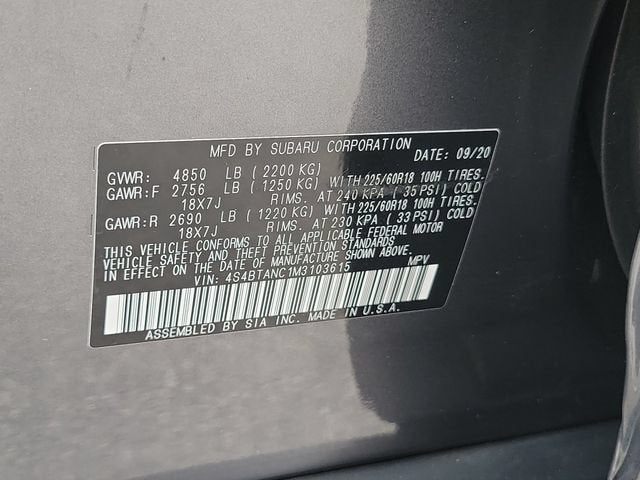 2021 Subaru Outback Limited