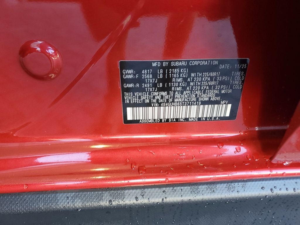 2026 Subaru Crosstrek 4DR AWD