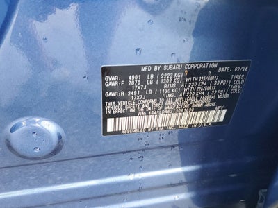 2026 Subaru Forester 4DR AWD