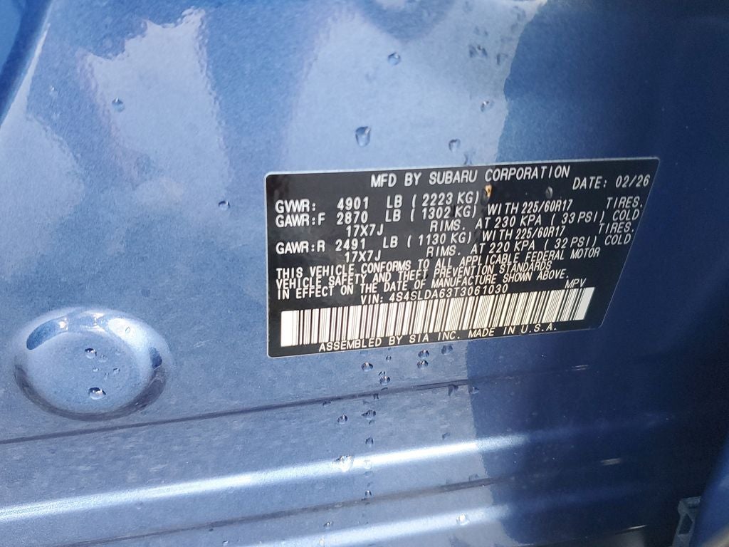 2026 Subaru Forester 4DR AWD