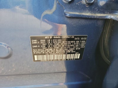 2022 Subaru Ascent Premium