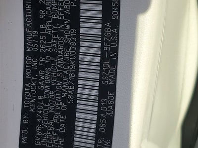 2019 Lexus ES ES 350