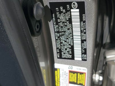 2020 Lexus ES ES 350