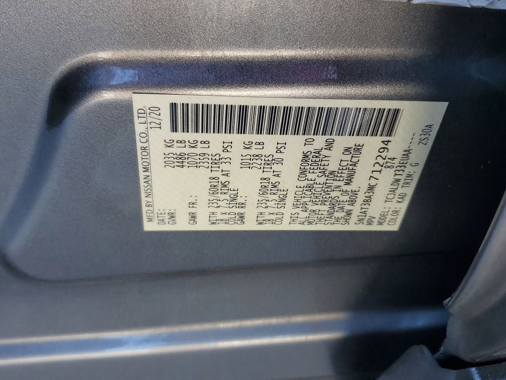 2021 Nissan Rogue SV FWD