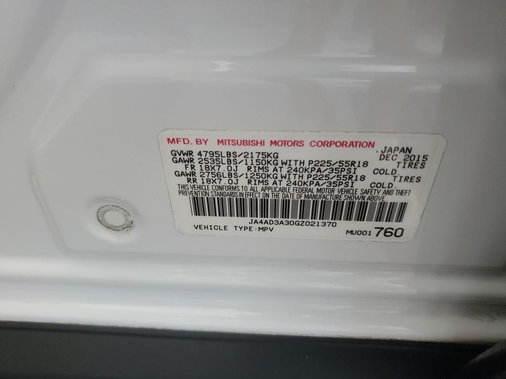 2016 Mitsubishi Outlander SEL