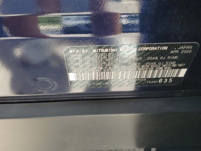 2022 Mitsubishi Outlander SEL 2.5 S-AWC