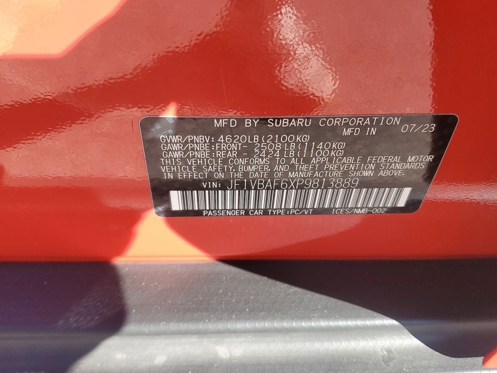 2023 Subaru WRX Premium