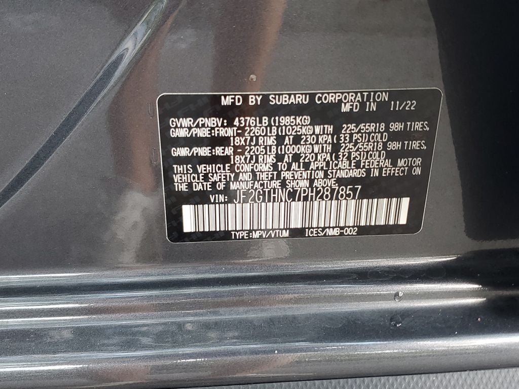 2023 Subaru Crosstrek Limited