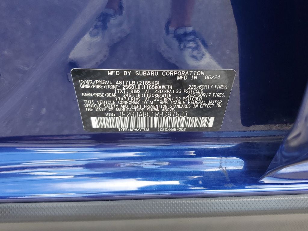 2024 Subaru Crosstrek 4DR SUV CVT