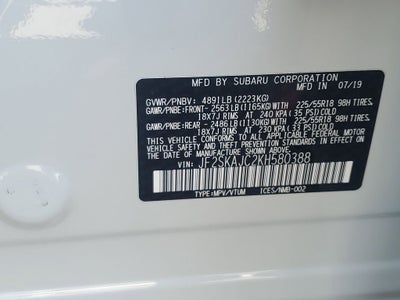 2019 Subaru Forester Sport