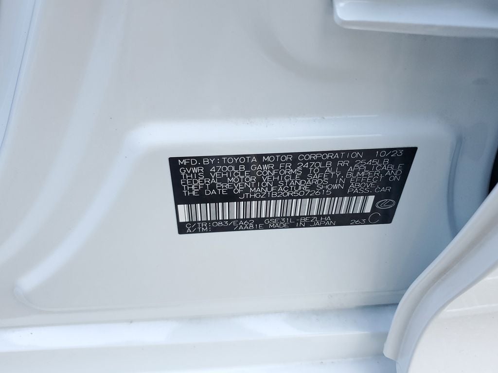 2024 Lexus IS IS 350 F SPORT Design