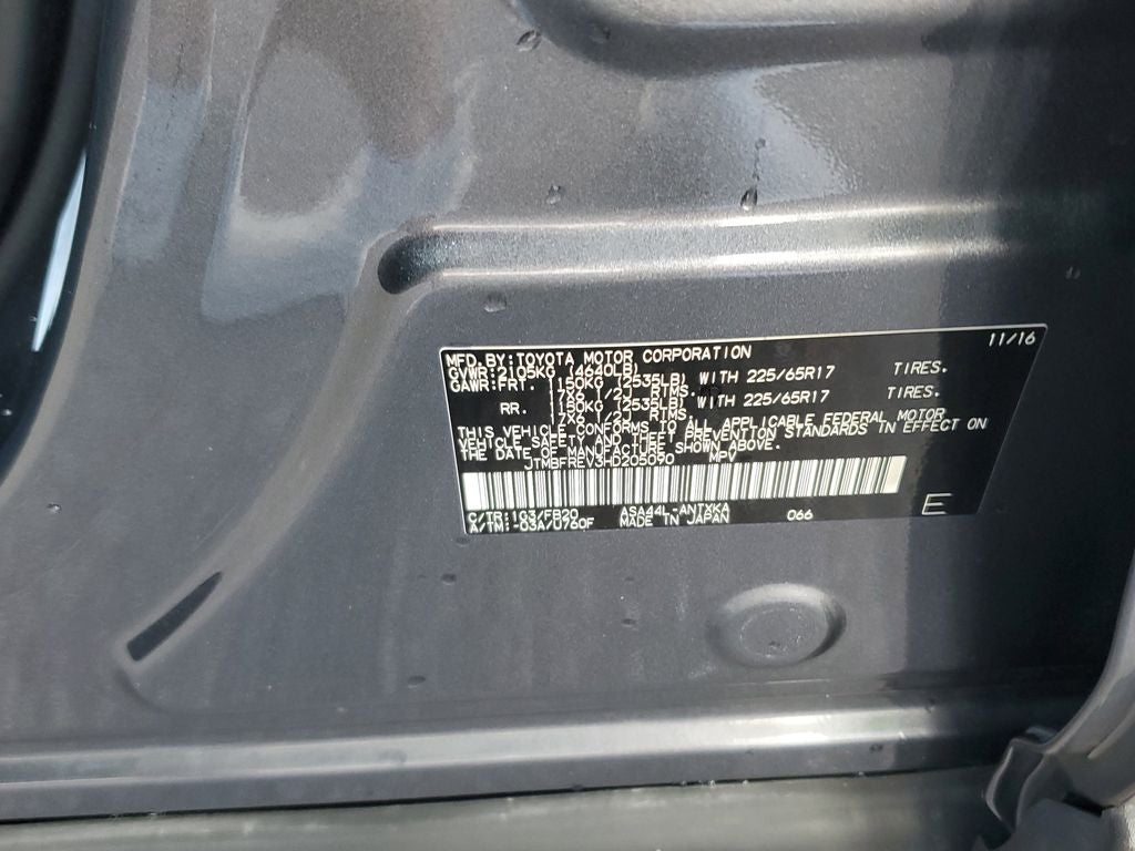 2017 Toyota RAV4 LE