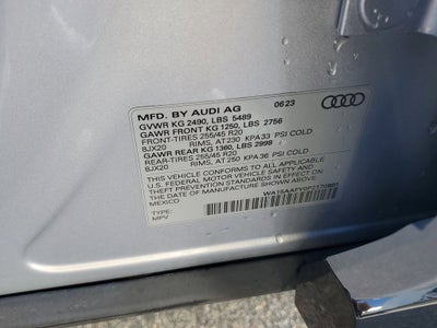 2023 Audi Q5 Sportback S line Premium Plus