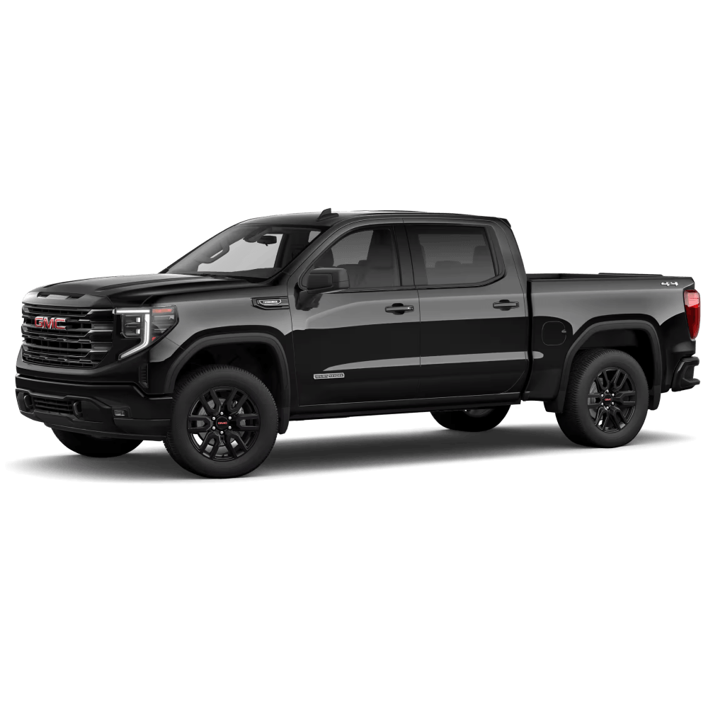 2026 GMC Sierra 1500 Crew Cab, Short Bed, Elevation, 4WD - Onyx Black