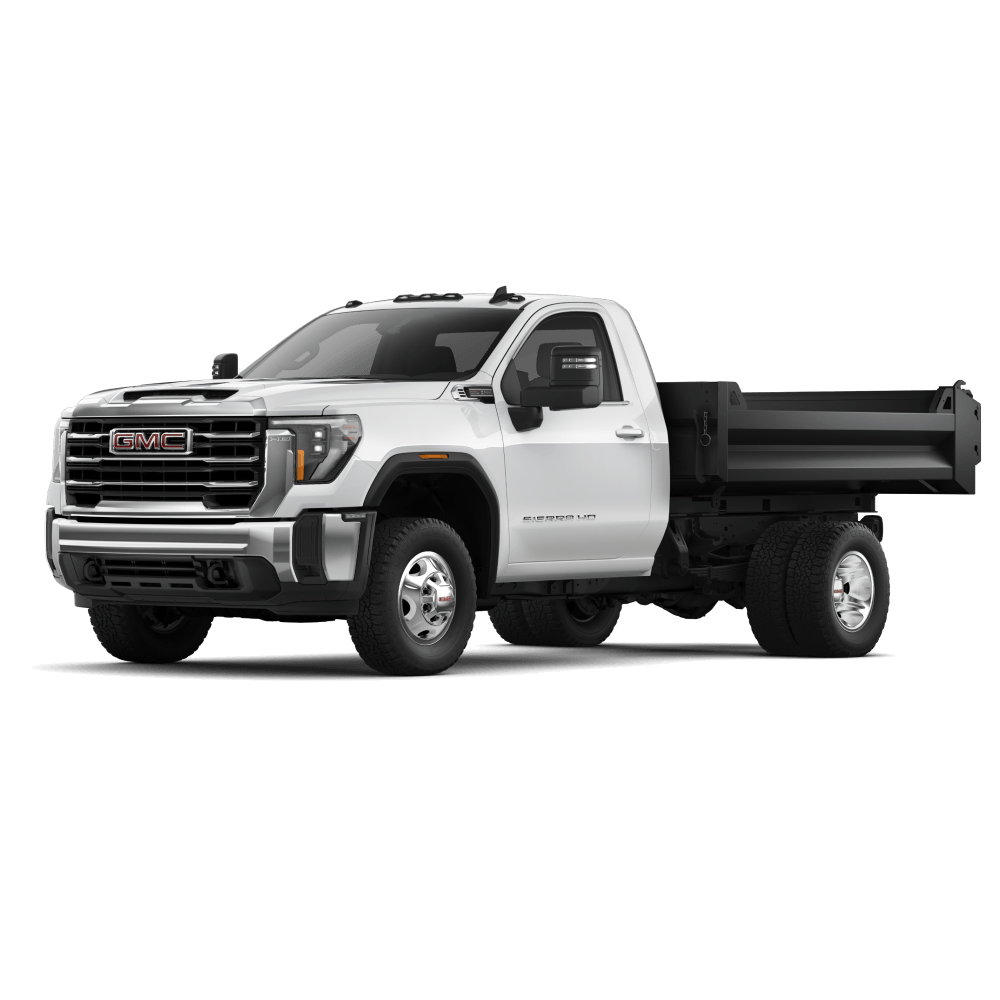2024/2026 GMC Sierra 3500 HD Chassis Cab Pro Regular Cab - Summit White (same model from 24 to 26)