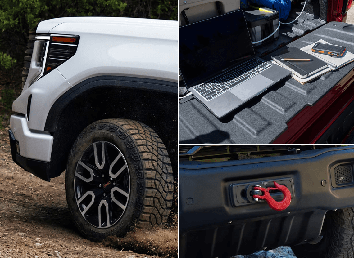 2026 GMC Sierra 1500 AT4 vs. AT4X Exterior & Design