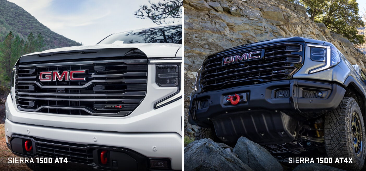 2025 GMC Sierra 1500 AT4 AT4X: What's The Difference?