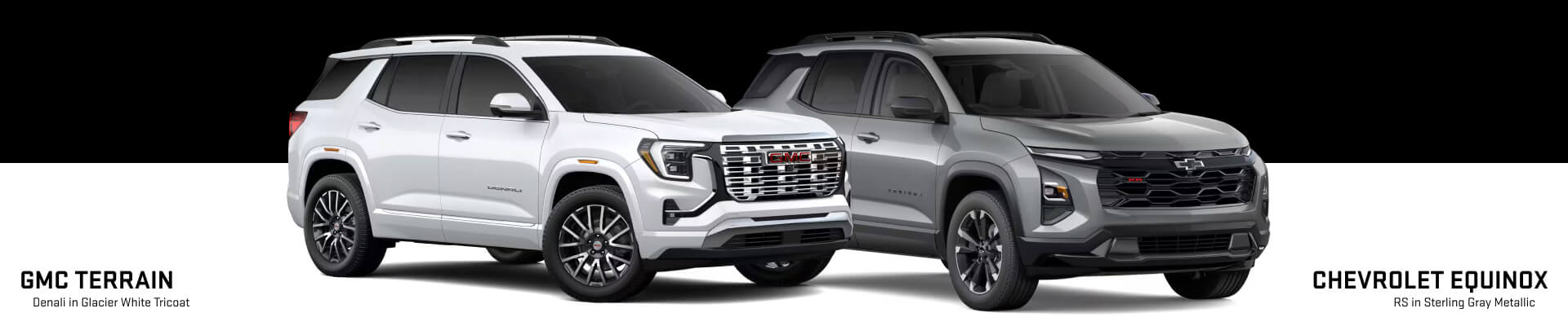 2026 GMC Terrain vs. Chevy Equinox