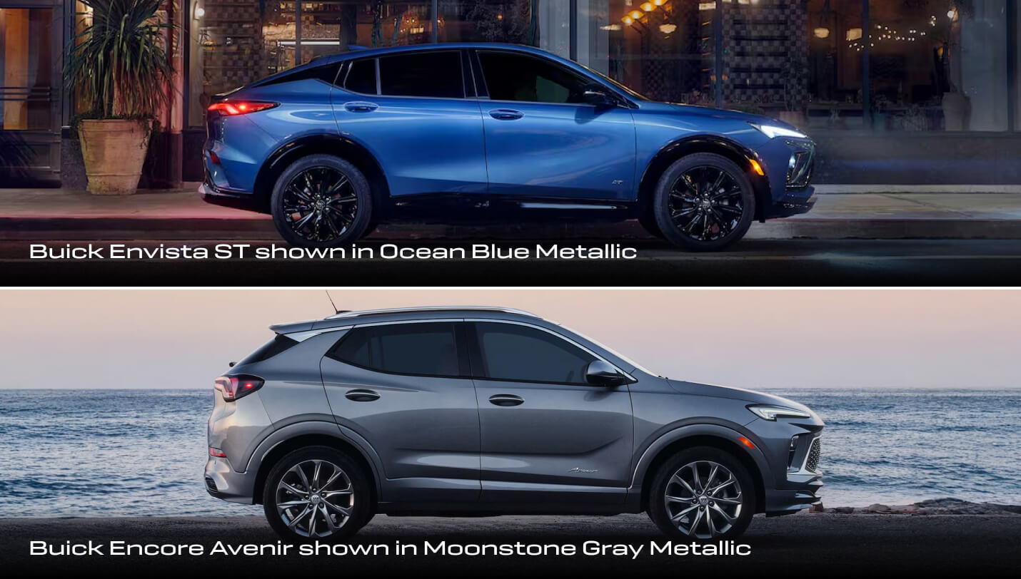 Envista vs. Encore GX Comparison: Size & Dimensions