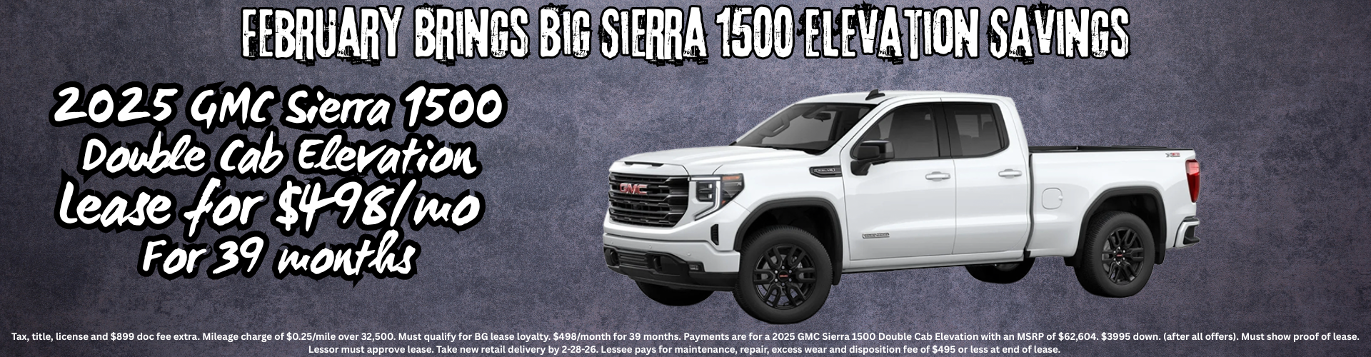 Sierra 1500 Elevation