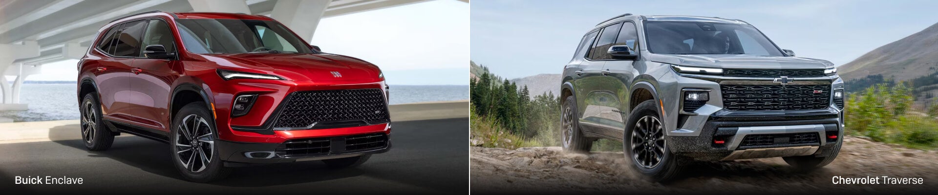 Buick Enclave Vs. Chevy Traverse
